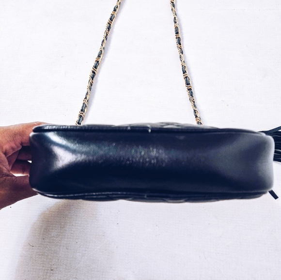 Leather Quilted Mini Bag - Picture 5 of 15